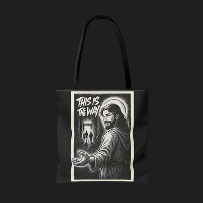 This is the Way Tote Bag — Military Lifestyle Veteran Canvas Bag