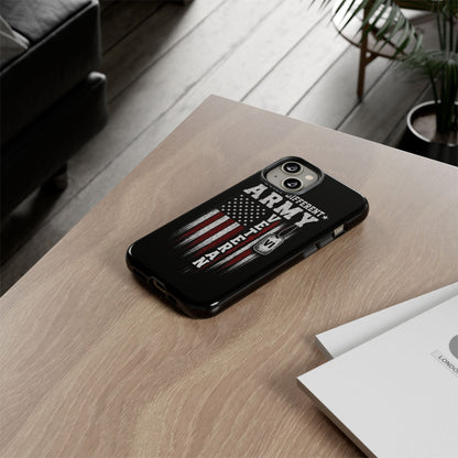 Built Different Army Veteran Tough Phone Case