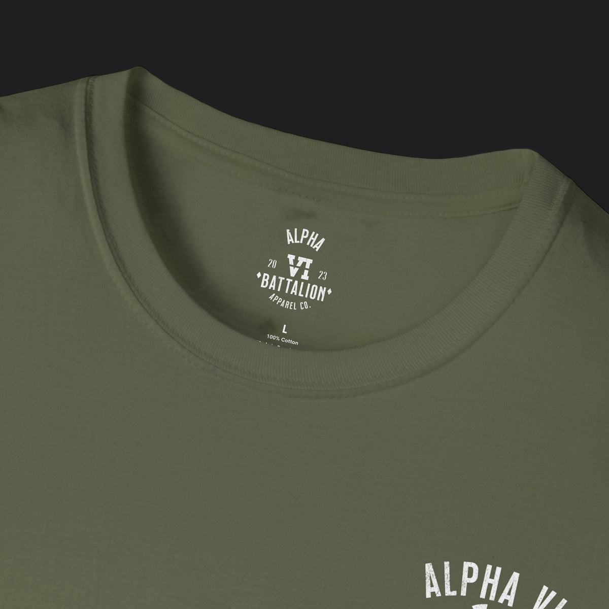 VET DAD Always Night Op Ready Tee — White Text