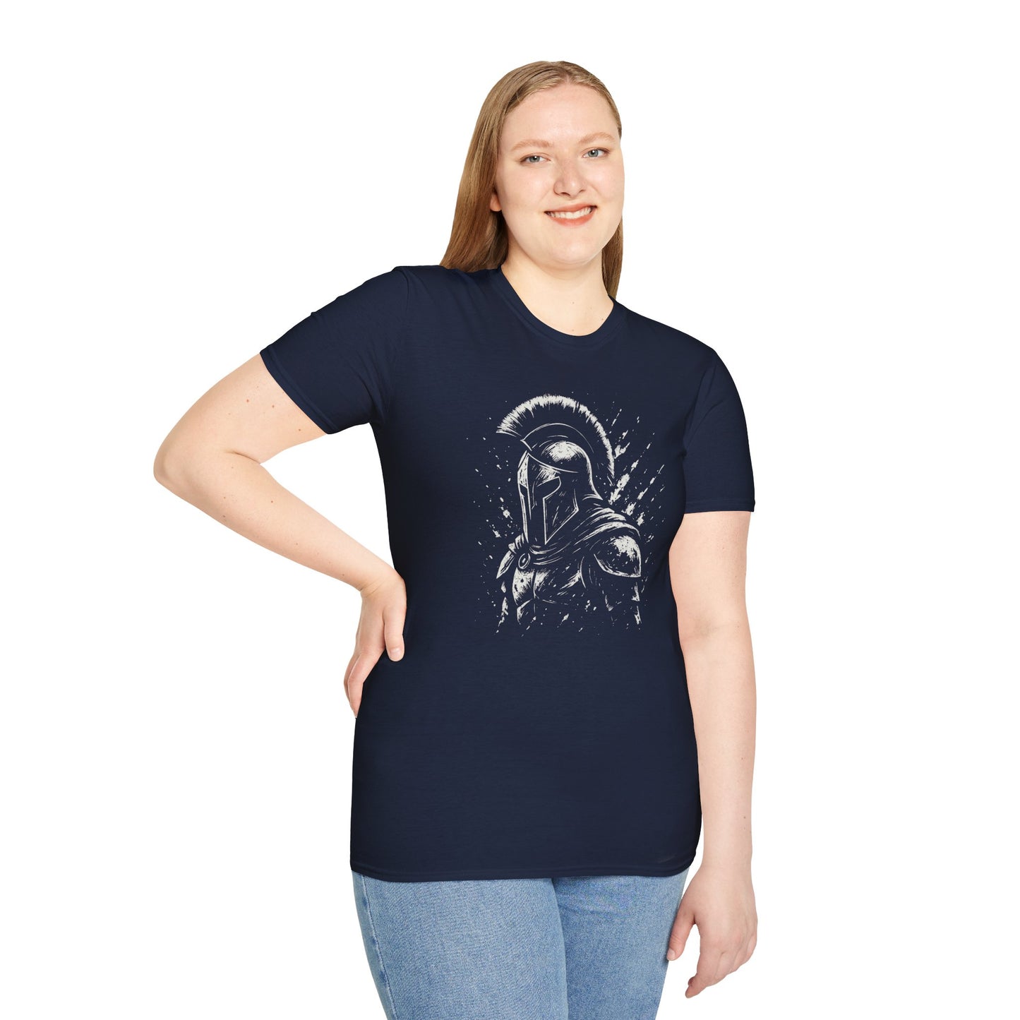 Spartan – Splat Background Tee