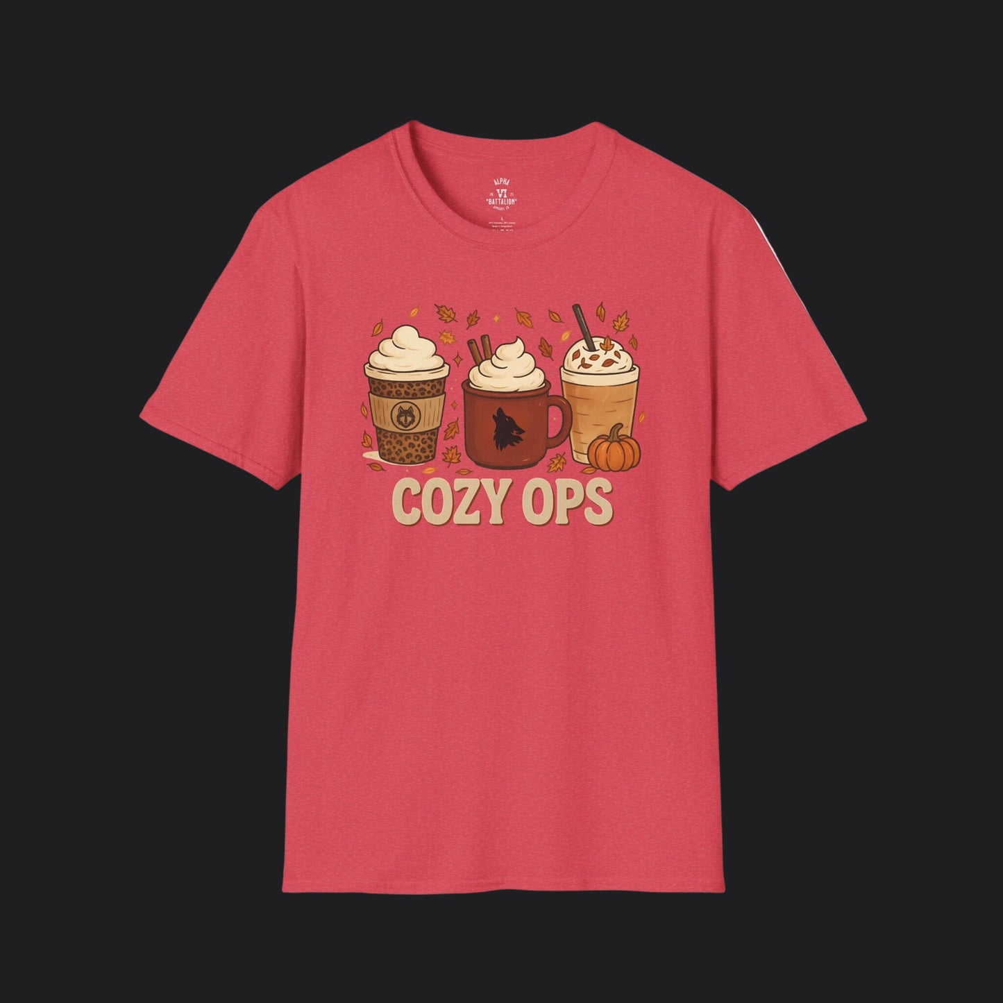 Cozy Ops Tee — Military Family Homefront Heroes Fun T-Shirt