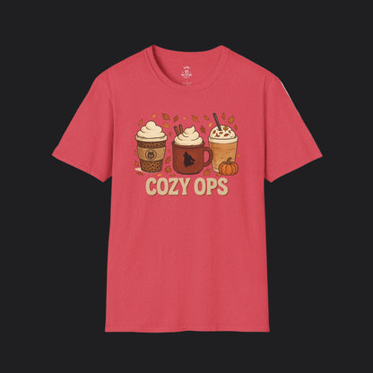 Cozy Ops Tee — Military Family Homefront Heroes Fun T-Shirt