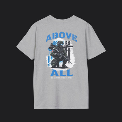 Above All Sky Guardians Freedom's Wings Tee — USAF Veteran T-Shirt
