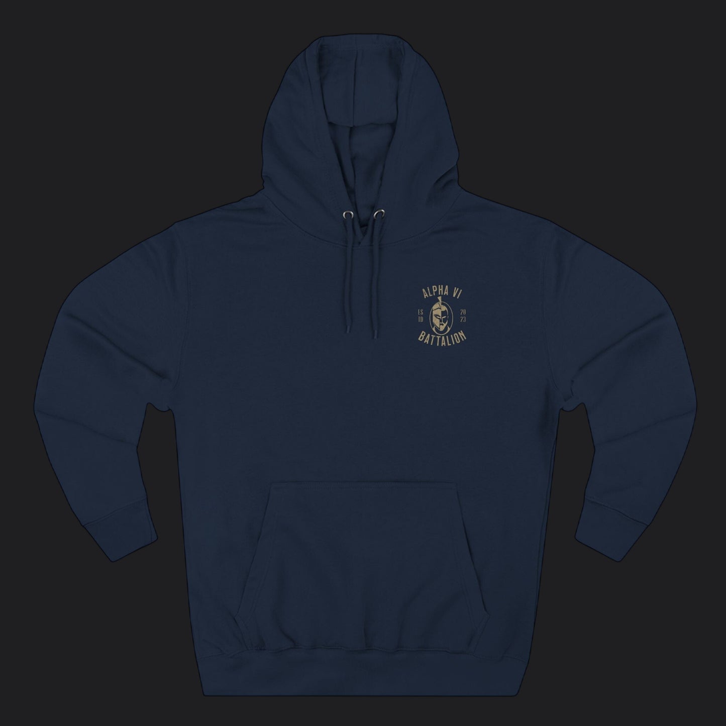 Nobody Cares Work Harder Hoodie — Veteran Motivational Premium Pullover