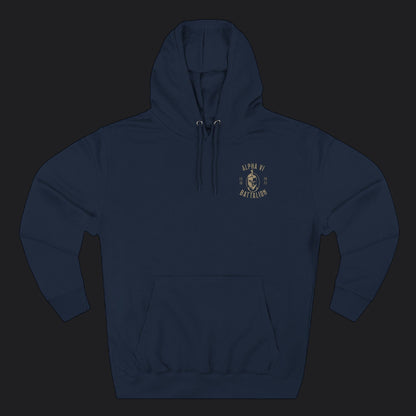 Nobody Cares Work Harder Hoodie — Veteran Motivational Premium Pullover