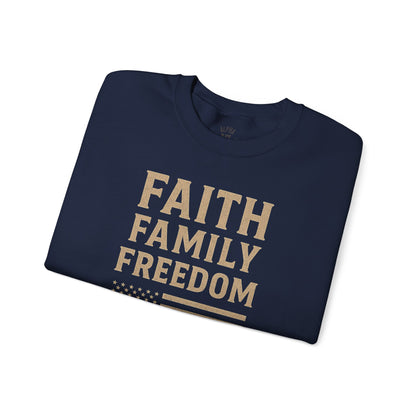 Faith Family Freedom Sweater