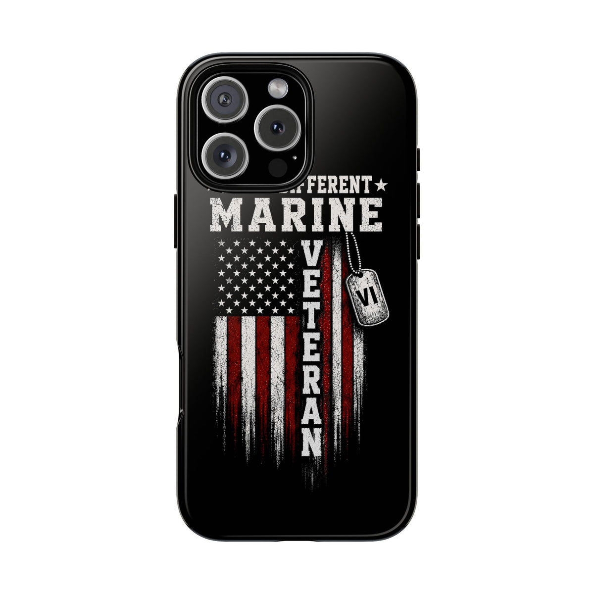 Built Different Marine Veteran Tough Phone Case