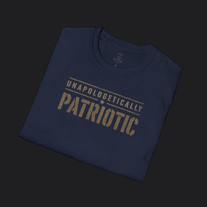 Unapologetically Patriotic Tee — American Pride Veteran T-Shirt