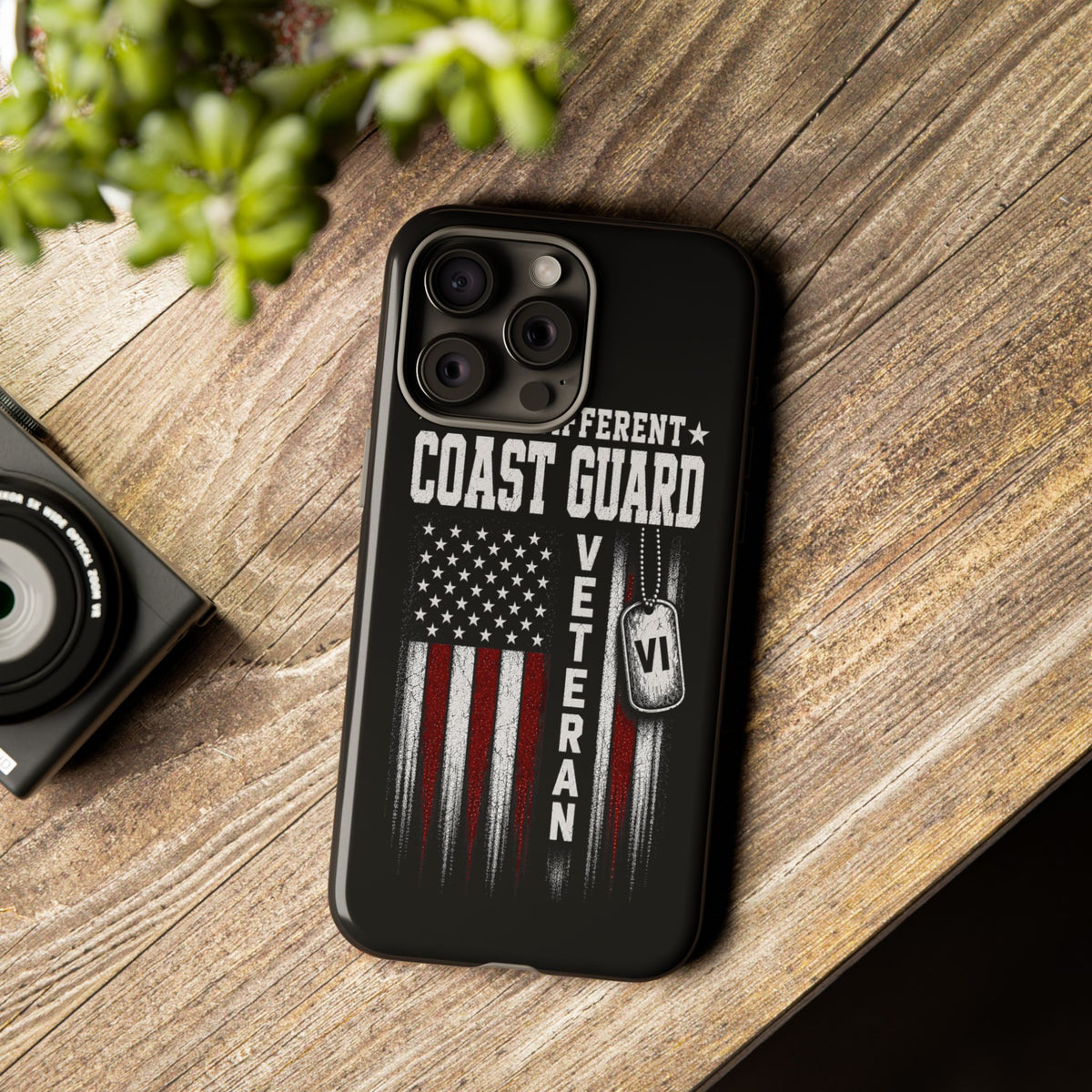 Built Different Coast Guard Veteran Tough Phone Case