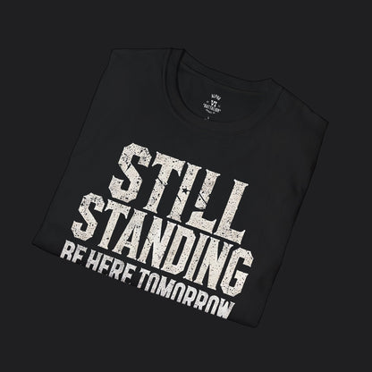 Still Standing Tee — Veteran Suicide Prevention Resilience T-Shirt