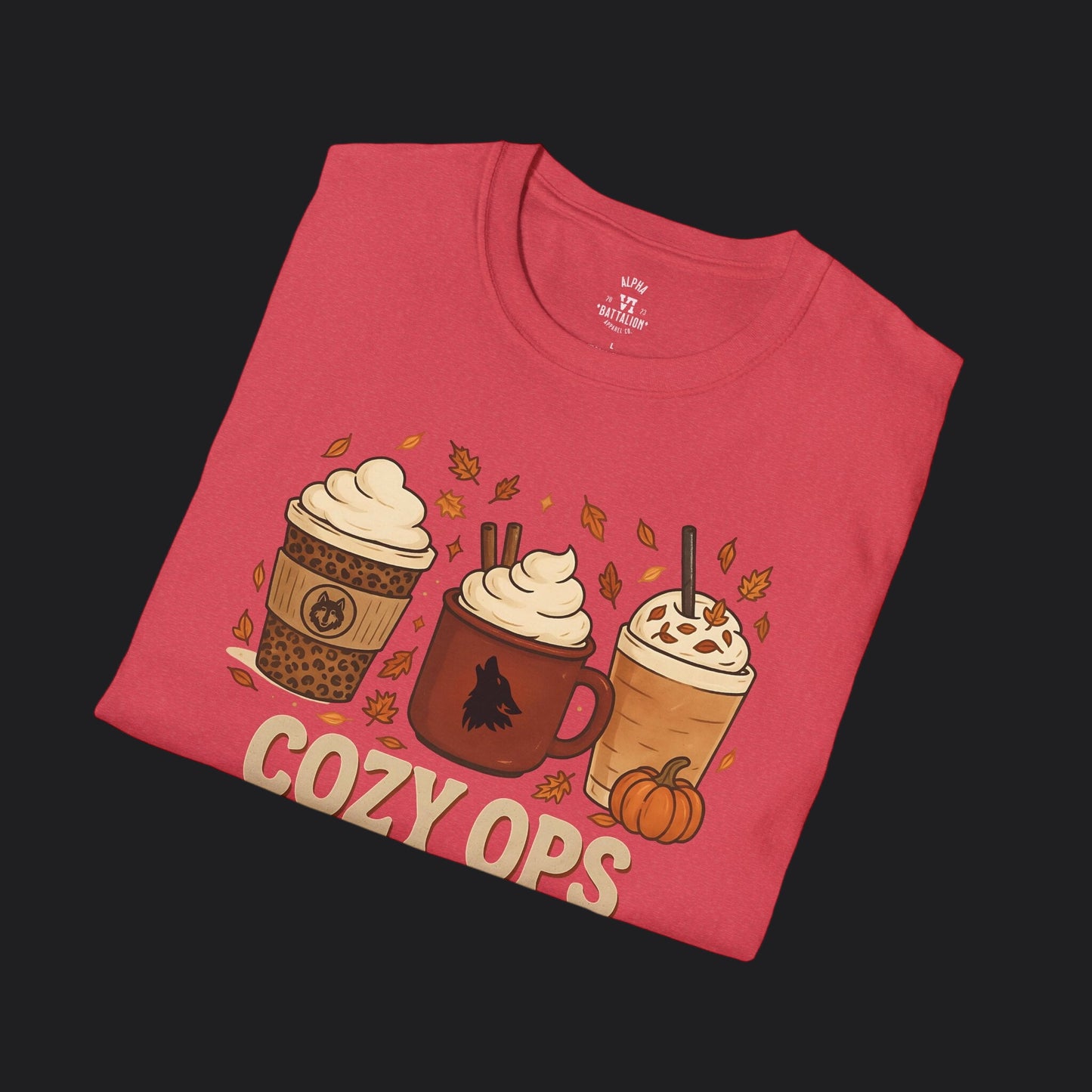 Cozy Ops Tee — Military Family Homefront Heroes Fun T-Shirt