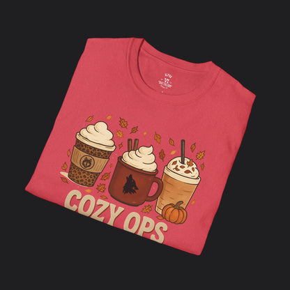 Cozy Ops Tee — Military Family Homefront Heroes Fun T-Shirt