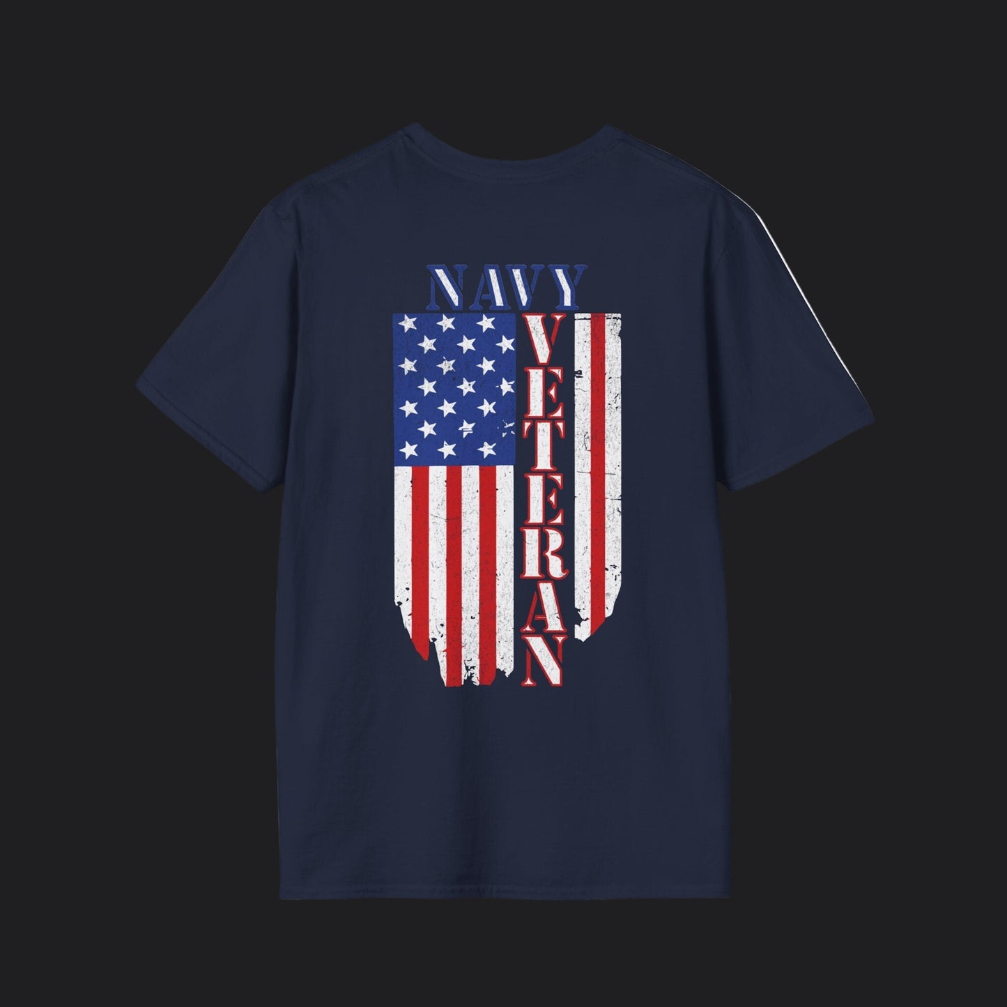 Navy Branch Tribute Tee — US Navy Veteran Pride T-Shirt