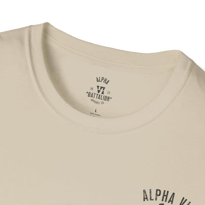 VET MOM Always Night Op Ready Tee — Black Text, Unisex Softstyle