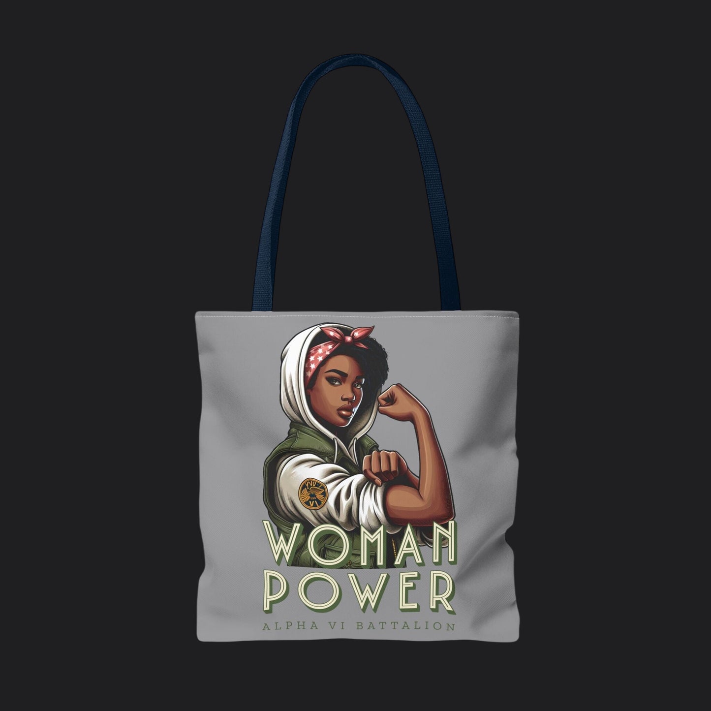 Rosie the Riveter Heritage Edition Tote Bag — Vintage Women's Empowerment Canvas Bag