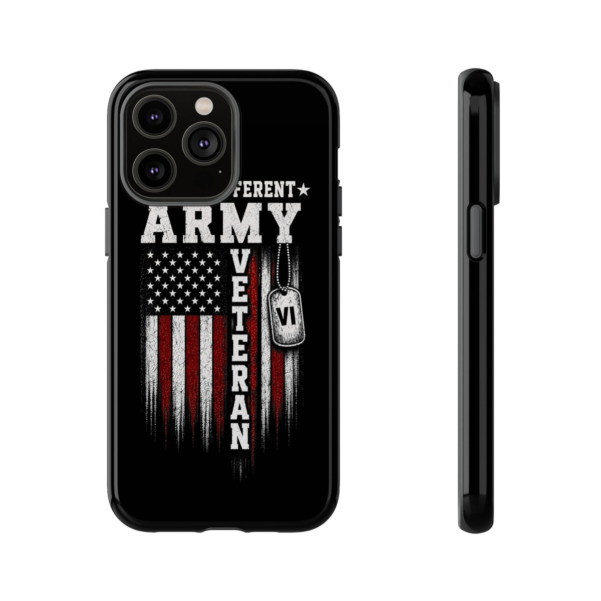 Built Different Army Veteran Tough Phone Case