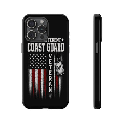 Built Different Coast Guard Veteran Tough Phone Case