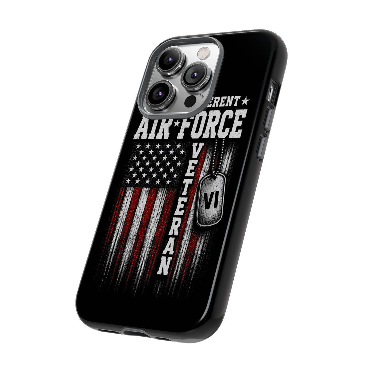 Built Different Air Force Veteran Tough Phone Case
