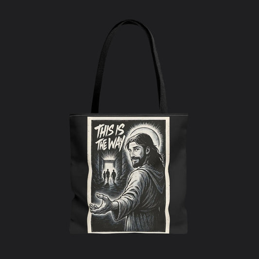 This is the Way Tote Bag — Military Lifestyle Veteran Canvas Bag
