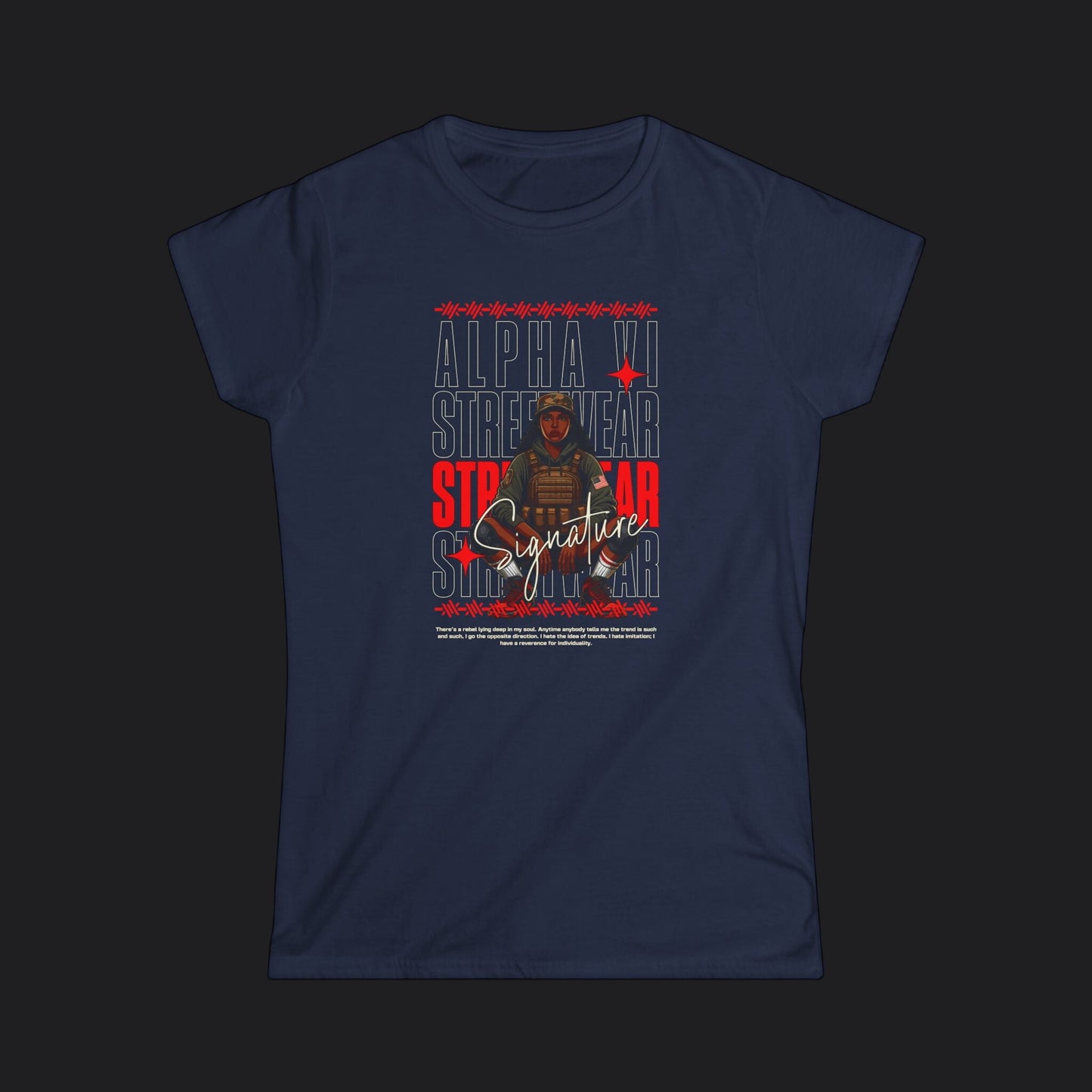 Alpha VI Streetwear Signature Tee