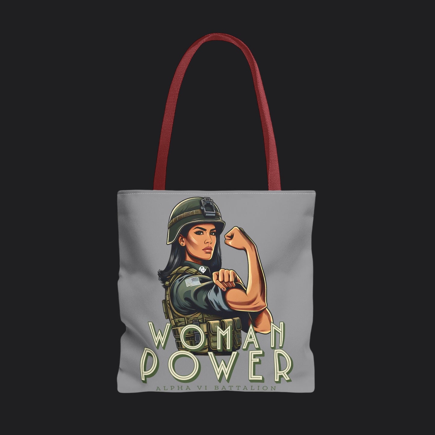 Rosie the Riveter Spirit Edition Tote Bag — Women's Empowerment Canvas Bag