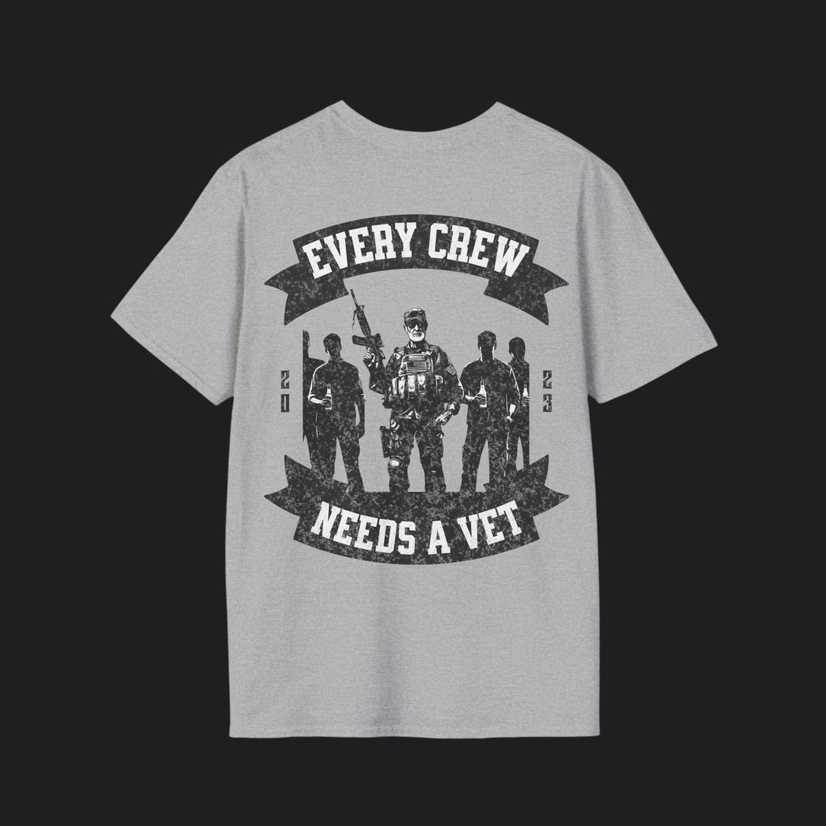 Every Crew Needs a Seasoned Vet Tee