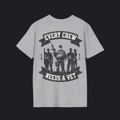 Every Crew Needs a Seasoned Vet Tee