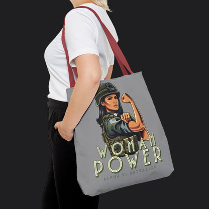 Rosie the Riveter Spirit Edition Tote Bag — Women's Empowerment Canvas Bag