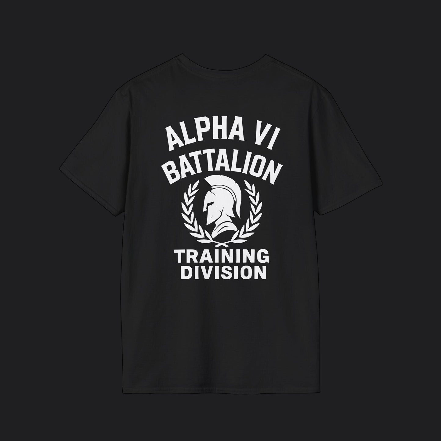 Alpha VI Battalion Training Division Tee — Military Fitness Veteran T-Shirt