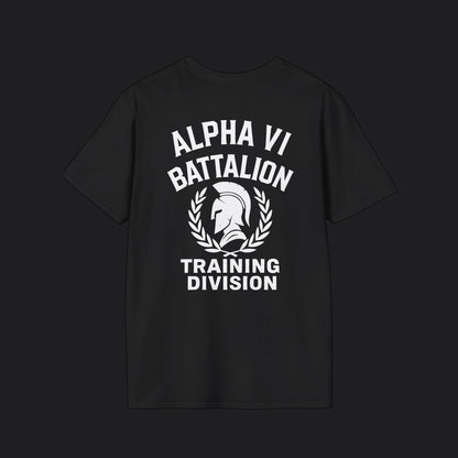 Alpha VI Battalion Training Division Tee — Military Fitness Veteran T-Shirt