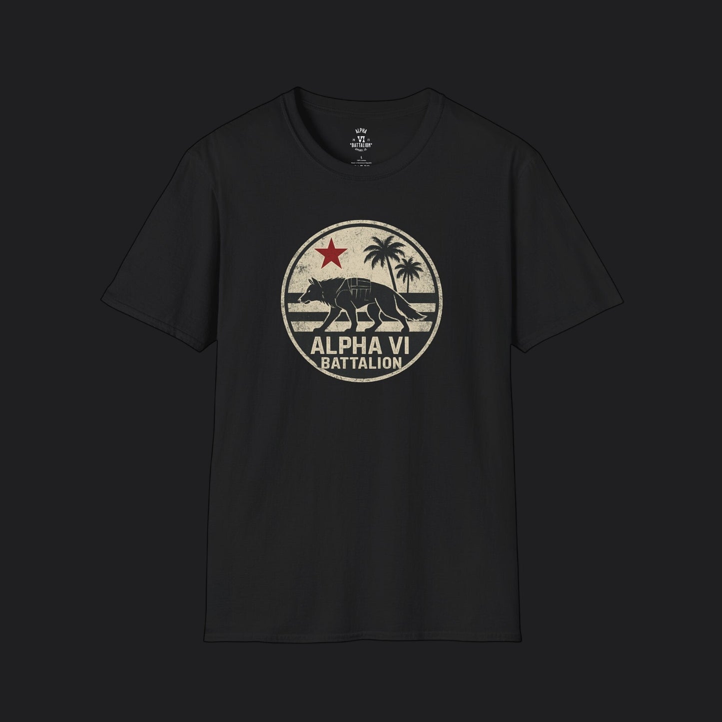 Alpha VI Wolf Sunset Reign Tee
