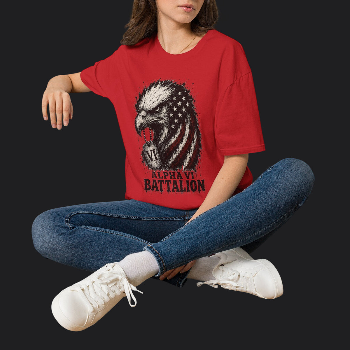 Alpha VI Battalion Eagle Tee