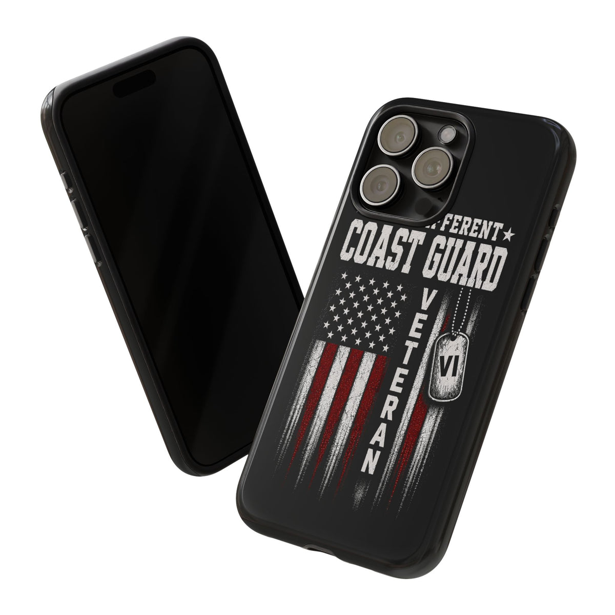 Built Different Coast Guard Veteran Tough Phone Case