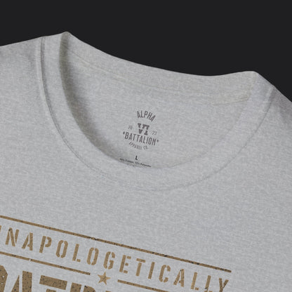 Unapologetically Patriotic Tee — American Pride Veteran T-Shirt
