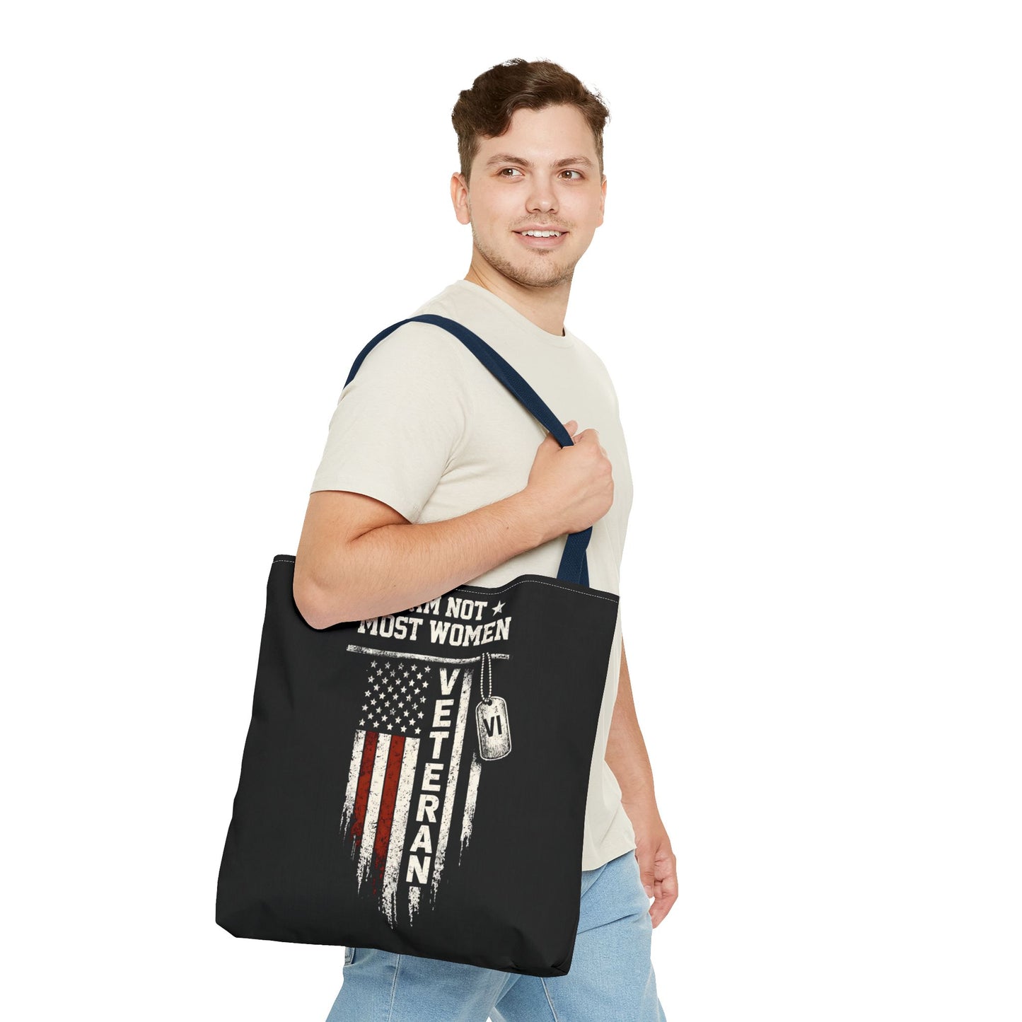 I Am Not Most Women Veteran Tote Bag