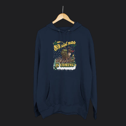 Rucking Rudolph: Christmas Is Coming Hoodie