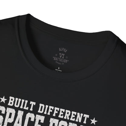 Built Different Space Force Veteran Tee