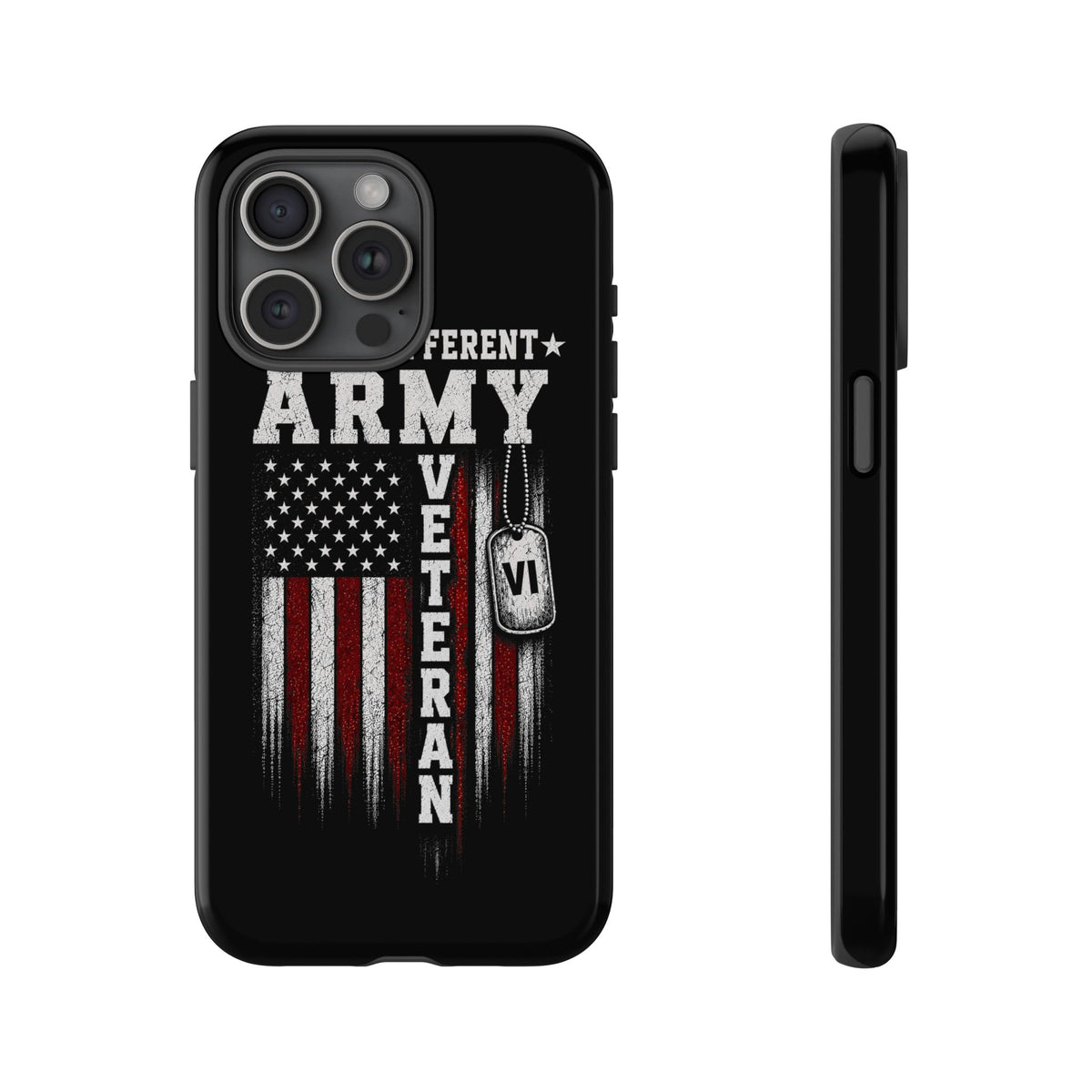Built Different Army Veteran Tough Phone Case