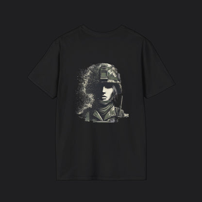 Save the Veterans Disintegration Edition Female — Veteran Awareness T-Shirt