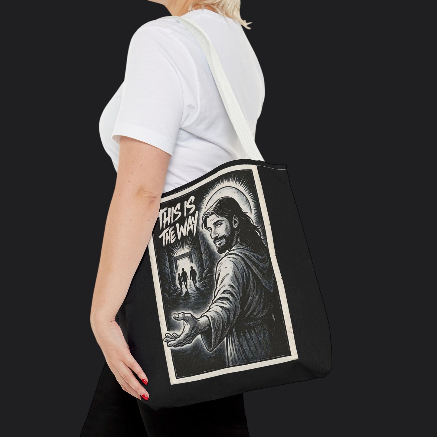 This is the Way Tote Bag — Military Lifestyle Veteran Canvas Bag