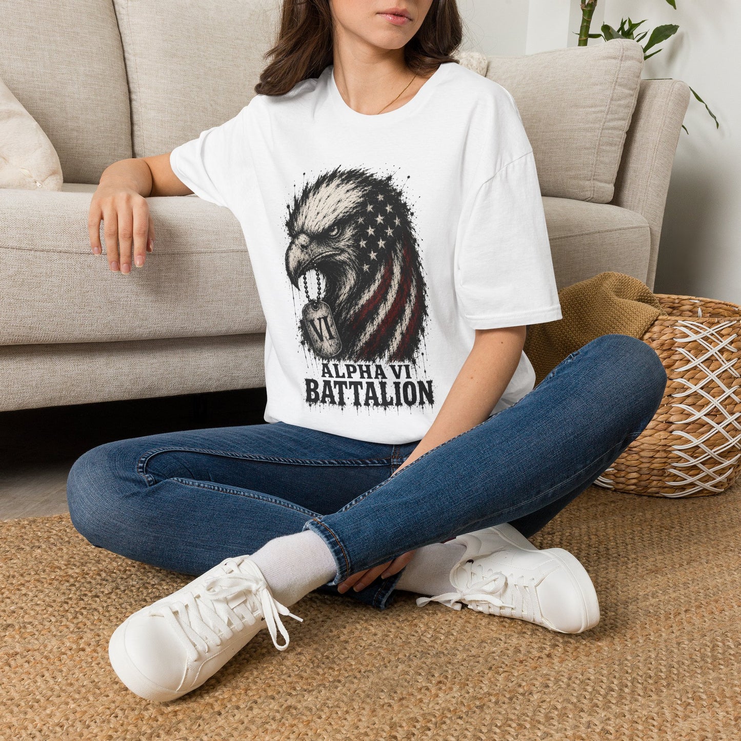 Alpha VI Battalion Eagle Tee