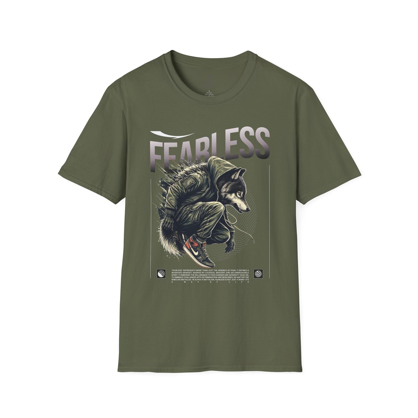 Fearless — Alpha VI Streetwear Tee