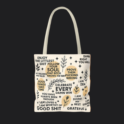 Mindset Affirmation— Tote Bag