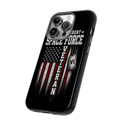 Built Different Space Force Veteran Tough Phone Case