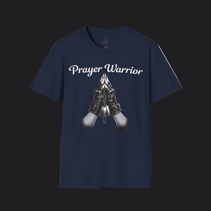 Prayer Warrior Tee Female Tactical Gloves — Women's Christian Faith T-Shirt