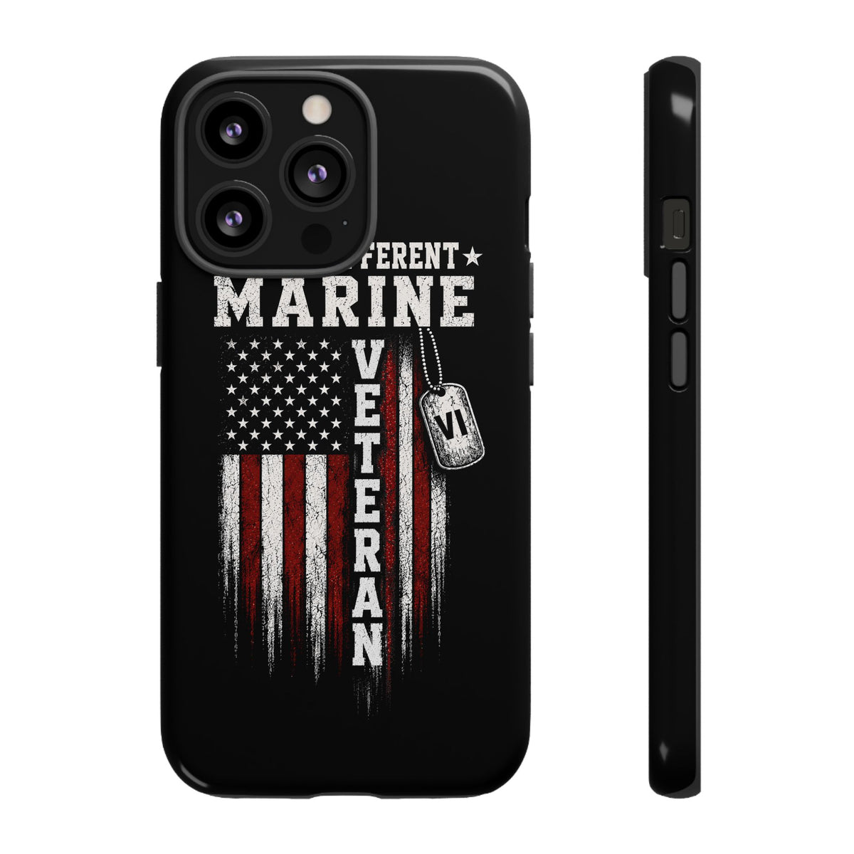 Built Different Marine Veteran Tough Phone Case