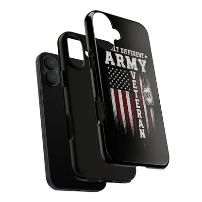 Built Different Army Veteran Tough Phone Case