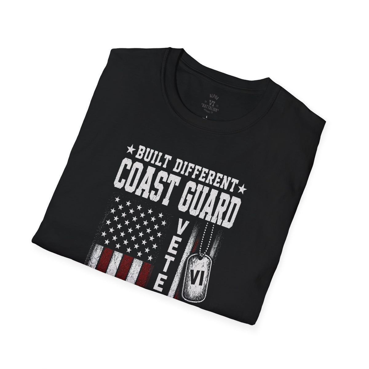 Built Different Coast Guard Veteran Tee