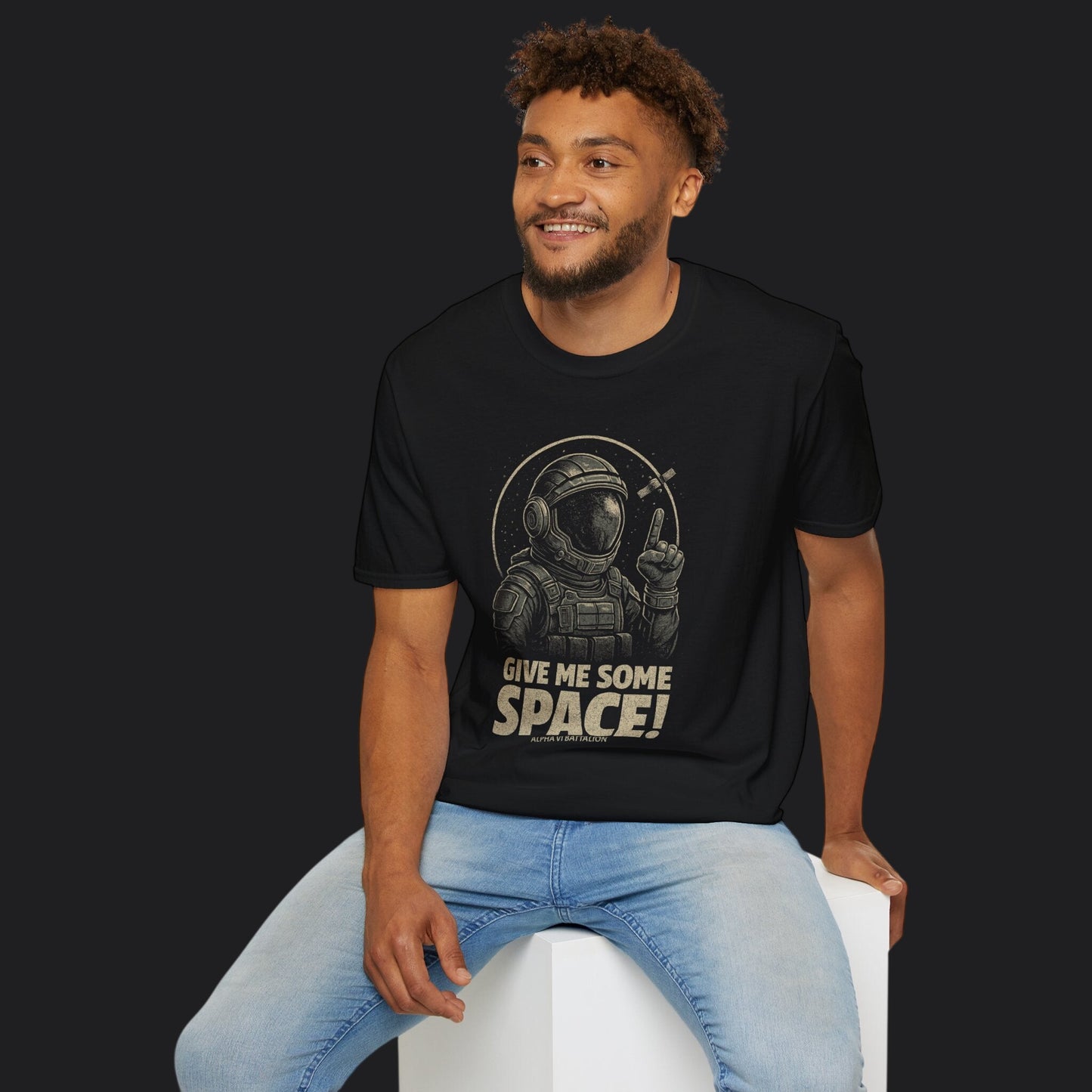 Give Me Some Space Force Tee — Funny Military Humor Veteran T-Shirt