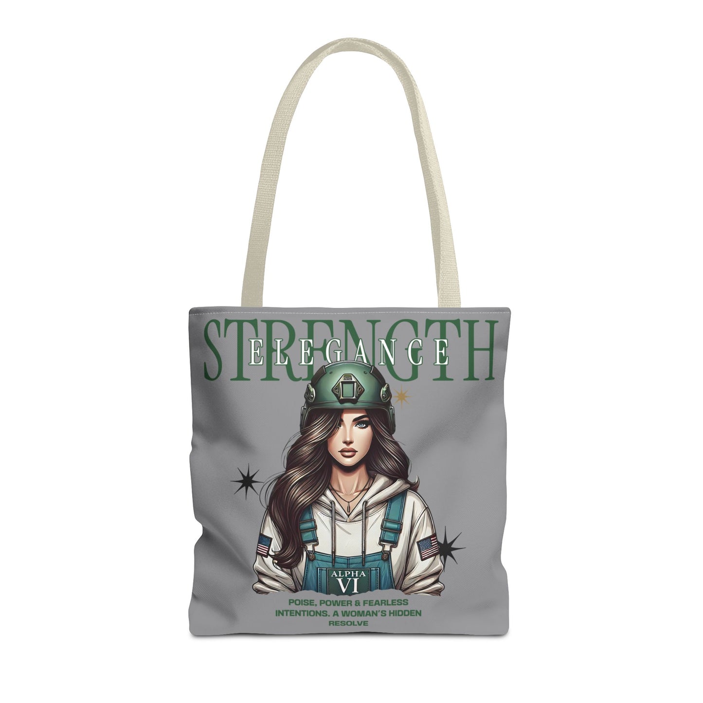 Strength & Elegance Tote Bag